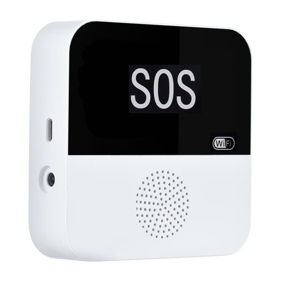Amdohai Multifunctional WiFi Pager Smart Wireless SOS Medical Alert System Fall Alert Device Nurse Alert System