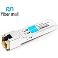 thumbnail image 1 of fiber mall SFP à RJ45 pour Module Émetteur-Récepteur Intel E1GSFPT-A 1000BASE-T SFP Cuivre RJ-45 100M, 1 of 5