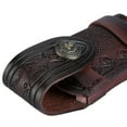 thumbnail image 6 of Leather Belt Bag for Pocket Knives Snap Closure, Convenient for Quick Access and Storage, 6 of 8