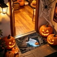 thumbnail image 2 of Nnndbs Halloween Optical Illusion Rug, 3D Visual Trap Floor Mat, Non Scary Carpet for Entryway Living Room Home Halloween Decor, 2 of 7