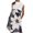 White Womens Summer Dress, variant on USSUMA Sleeveless Sundresses for Women Floral Print Tshirt Midi Beach Party Dresses Pocket Zipper Tunic Sun Dresses Women's Summer Casual Turtleneck Dress Wedding Guest