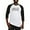 Black/White, variant on CafePress - Somebody In Chicago Loves Me Baseball Jersey - Cotton Baseball Jersey, 3/4 Raglan Sleeve Shirt