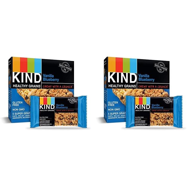 Healthy Grains Bars, Dark Chocolate Chunk, Healthy Snacks, Gluten Free, 5 Count