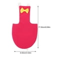 thumbnail image 1 of WASHWEPE Traje De Vuelo Para Pájaros Rosado Con Diaper Transpirable Y Ajustable, 1 of 6