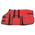 thumbnail image 2 of Tough 1 600D Miniature Stable Blanket with Belly Wrap, Red, 42-Inch, 2 of 2