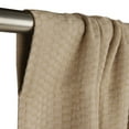 thumbnail image 6 of (2 pack) Better Homes & Gardens Micro Geo Blackout Woven Ladder Single Curtain Panel, 1-Piece, Brownstone, 50" W x 95" L, 6 of 9