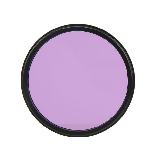 Filtre d'Objectif de Caméra, Filtre d'Objectif de Caméra 52mm Ultra Faible Couleur Cast Faible Reflection Résistant aux Rayures pour Appareils Photo Numériques FLD