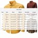 thumbnail image 4 of Ceisia Men Casual Solid Business Fashion Turn Gift Down Collar Long Sleeve Button Down Shirts, 4 of 4