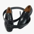 thumbnail image 6 of Fianmy Men's Genuine Leather Belt, Handmade Casual Dress Jeans Leather Belts for Men, 6 of 9