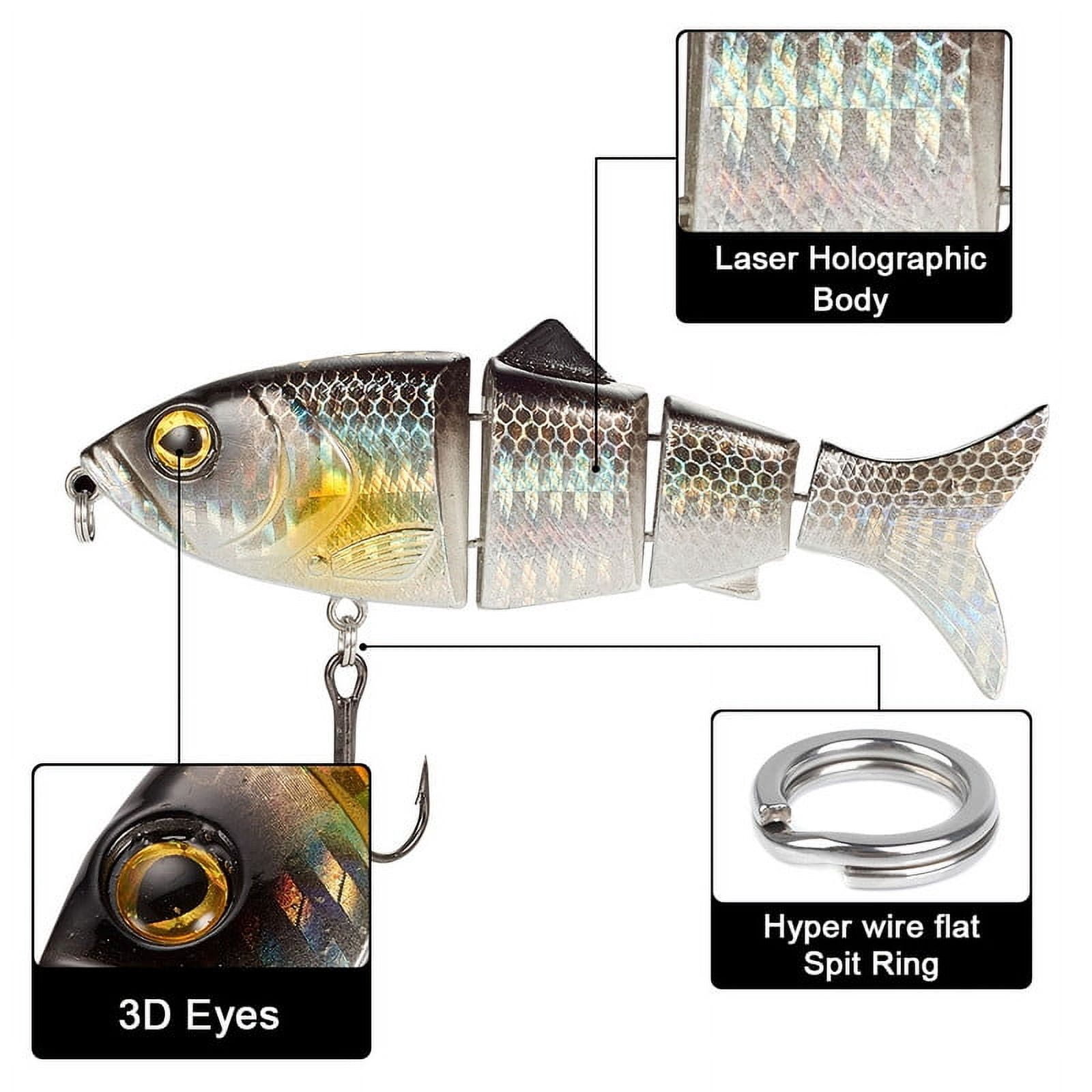 Dr.Fish Saltwater Fishing Lures Kit 5in Surf Fishing Sriper Lures Saltwater Minnow Lures Mustad Hooks Jerkbait Popper Plugs Inshore Offshore Ocen Fishing Mackerel Tarpon Barracuda
