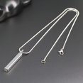 thumbnail image 5 of Collier Long Acier Inoxydable Pendentif Barre Homme, 5 of 5