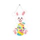 thumbnail image 2 of Easter Bunny Decoration Hanging Easter Egg Wooden Hanging Decoration Holiday Party Wall Decoration Pendant, 2 of 6