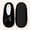 Black, variant on Naittoop Soft Slipper Socks Warm Cozy Fuzzy Sleeper Non-Slip Sole Lined Socks for Women Home Spa Hotel