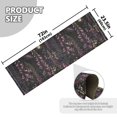 thumbnail image 5 of Yayeee Runner Rug for Bedroom 2'x6' Machine Washable Hallway Non Slip Mat, Dark Gothic Floral, 5 of 8