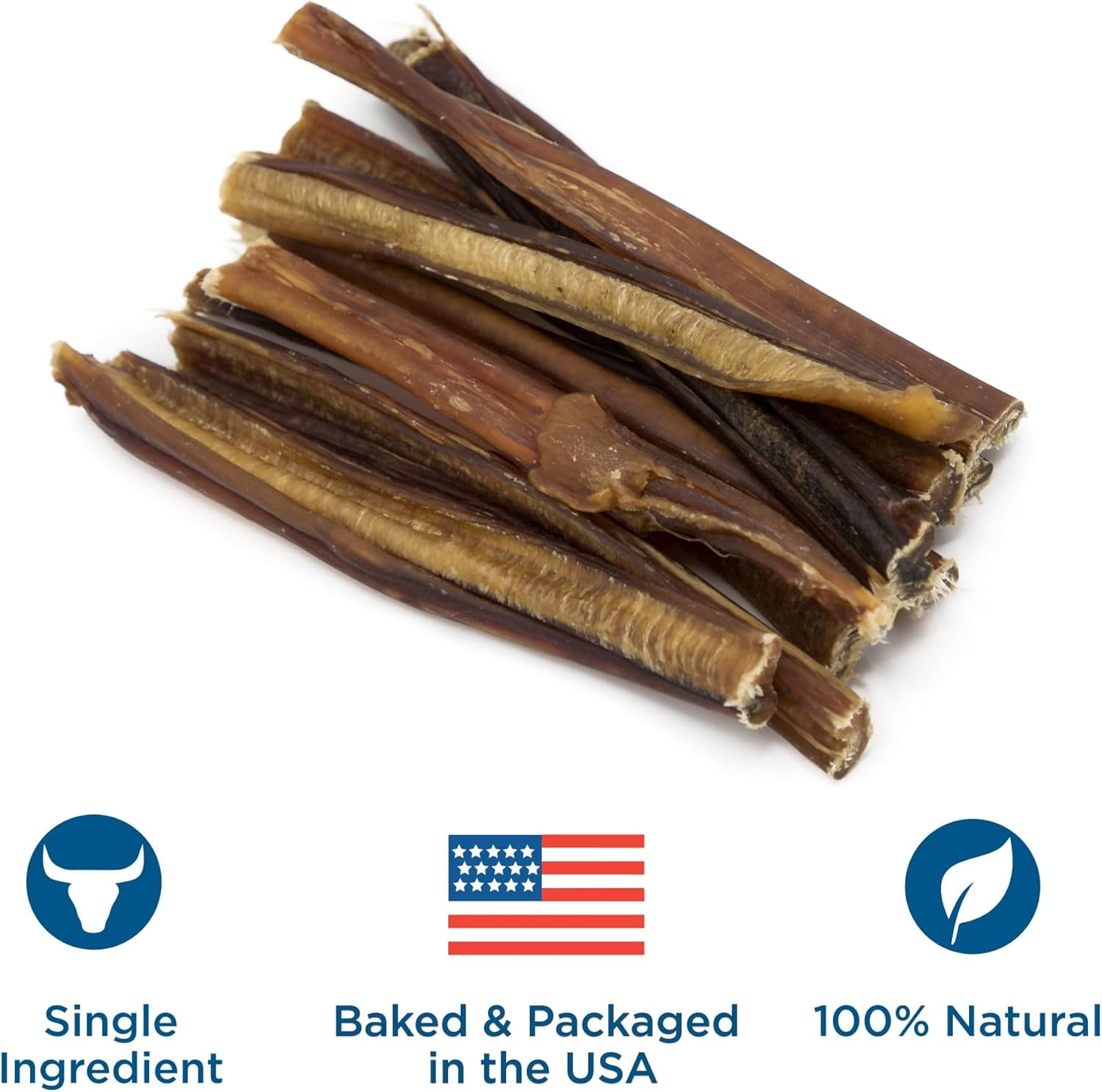 Best Bully Sticks 6 Inch Thin Bully Sticks - 24 Count (Pack of 1) - All-Natural, Easily Digestible, 100% Grass-Fed, Grain and Rawhide Free