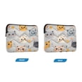 thumbnail image 7 of FORMRS 13-13.3 inch Laptop Sleeve Case Soft Carrying Quilted Computer Bag Cover, Cute Cartoon Cat, 7 of 7