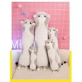 thumbnail image 4 of Gift Long Cat Throw Pillow Cylindrical Pillow Cute Cartoon Cat Large Plush Toy Rag Doll Children‘s Toys, 4 of 6