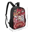 thumbnail image 2 of Hazbin Hotel Children's Backpack School Bag Multipurpose Daypack Backpack Satchel Oxford Cloth Adjustable Rucksack Boys Teen, 2 of 3