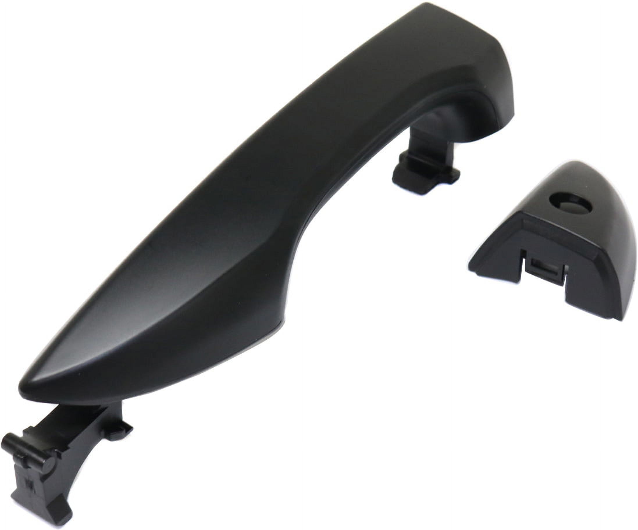 Replacement REPTYA462166 Exterior Door Handle Compatible with 2014-2019 Toyota Corolla Front, Left Driver Smooth Black