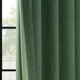 thumbnail image 6 of HPD Half Price Drapes Key Green Grommet Faux Linen Room Darkening Curtains for Bedroom & Living Room Curtains (1 Panel), Door & Window Curtains 96 inches long, 50W X 96L, 6 of 9