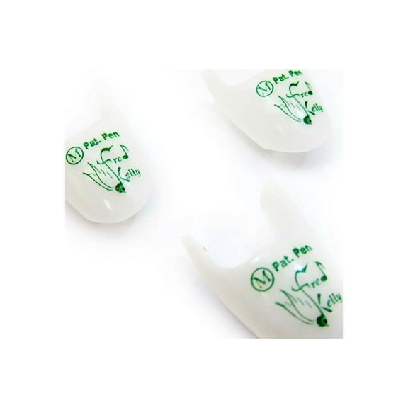 Fred Kelly Picks Finger Delrin Freedom 3 Pack Medium