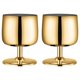 thumbnail image 1 of Unbreakable Metal Wine Tumblers Home Bar, Stainless Steel Stemmed Goblets Drinkware, for Outdoor Party Wedding, 1 of 5