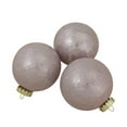 thumbnail image 2 of Northlight Finial and Glass Ball Christmas Ornaments - 3.25" - Blush Pink - Set of 12, 2 of 5