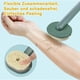 thumbnail image 5 of Paquete de 2 cepillos de baño líquidos de mango largo, cepillo trasero extraíble con dispensador de jabón, cepillo de lavado corporal, cepillo de baño y ducha de mango largo para masajes, limpieza, 5 of 5