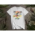 thumbnail image 1 of T-Shirt Graphique Rétro Classique Mickey Mouse Plage Vacances d'Été Toutes Tailles P-5TG, 1 of 4