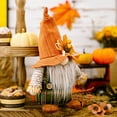 thumbnail image 7 of Thanksgiving Gnomes Plush, Fall Thanksgiving Gnomes Plush Long Leg Dwarf Doll Ornament Gnomes Decorations for Home Tiered Tray Tabletop Decor, 7 of 7