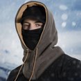 thumbnail image 4 of Gorro cálido de forro polar, gorro deportivo a prueba de viento, máscara extraíble integrada, gorro de invierno, 4 of 8