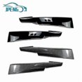 thumbnail image 4 of For BMW Accessories 3 Series E90 E91 328i 325i LCI M-Tech Sports 2009 2010 2011 2012 Front Splitters Bumper Lip Covers Carbon Lo, 4 of 5