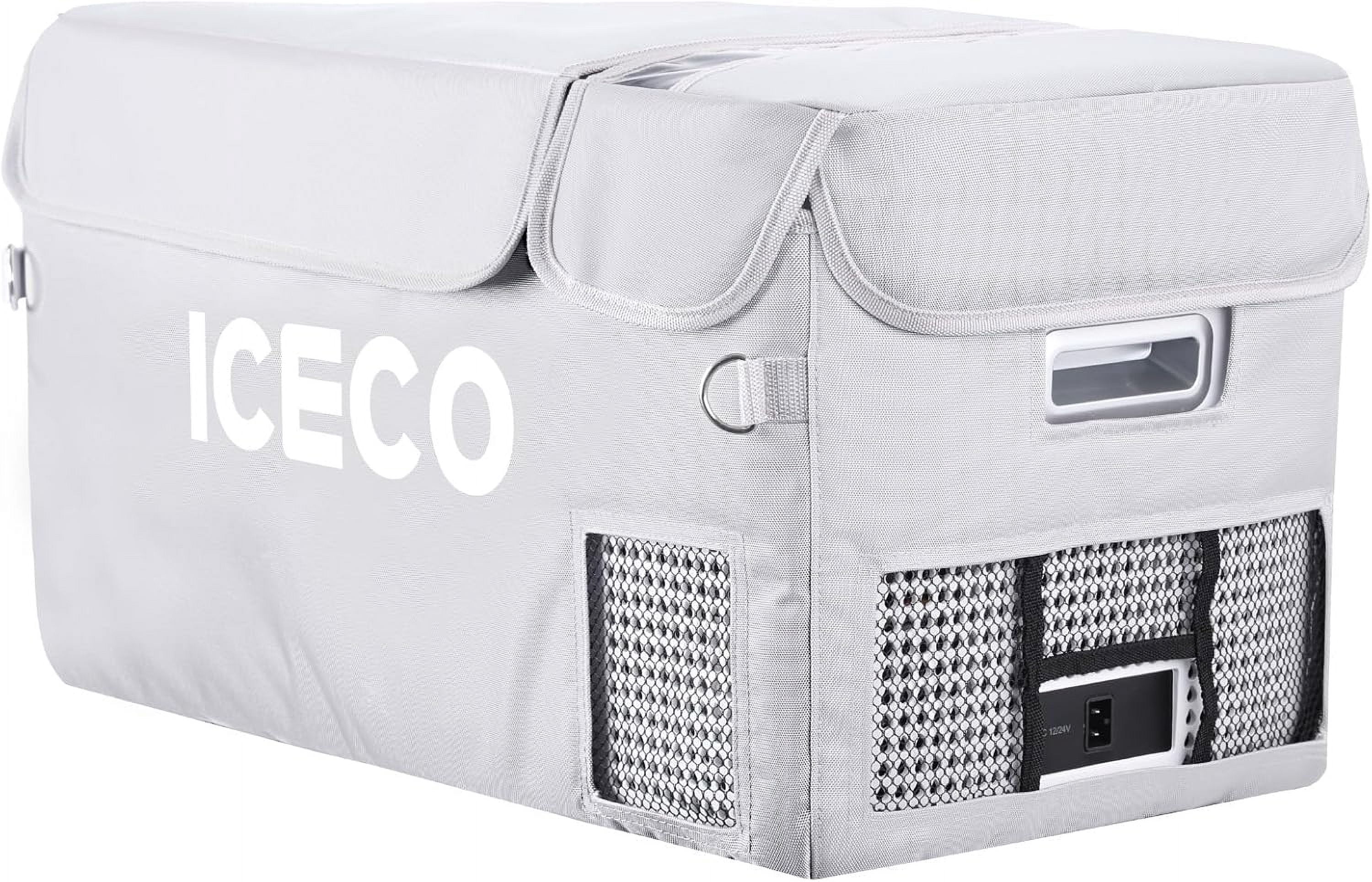 GO20 Protective Cover for 21 Quart Portable Car Refrigerator - Insulated Transit Bag with Ventilation and Non-Slip Design