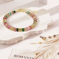 thumbnail image 3 of Elphaba Galinda Friendship Bracelet Gifts for Women: Colorful Beaded Bracelets with Positive Affirmations - Get Well Soon Gift for Mom Aunt Daughter Best Friends Sister, 3 of 7