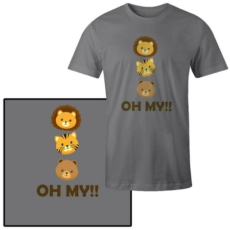 Men's Lions Tigers and Bears Oh My Funny T-Shirt