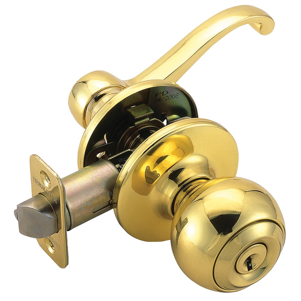 Design House 783050 Scroll 2Way Latch Entry Door Lever and Lever