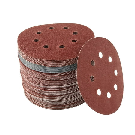 

Dtydtpe woodworking tools With 8 Discs Paper HolesFor Sanding/Polishing 125MM 100PCS Abrasive Abrasive Tools & Home Improvement