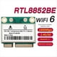 thumbnail image 2 of RTL8852BE Tarjeta de Red WiFi 6 1800Mbps BT 5.2 Inalámbrica de Doble Banda MiniPCIe 802.11ac/Ax 2.4G/5Ghz -MIMO para Win 10 Pcie, 2 of 6