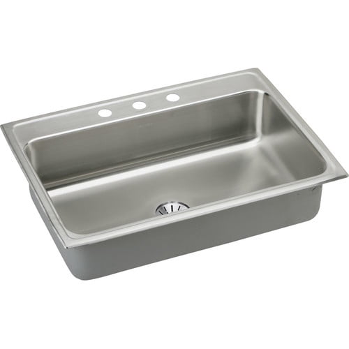 Elkay Gourmet 31'' L x 22'' W Kitchen Sink with Perfect Drain