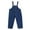 C Blue, variant on Unisex Kids Denim Overalls Full Length Pants with Large Pockets Soft Fabric Comfortable Playwear Durable Overall Jeans for Toddlers Girls Boys Children Blue 18 Months-24 Months