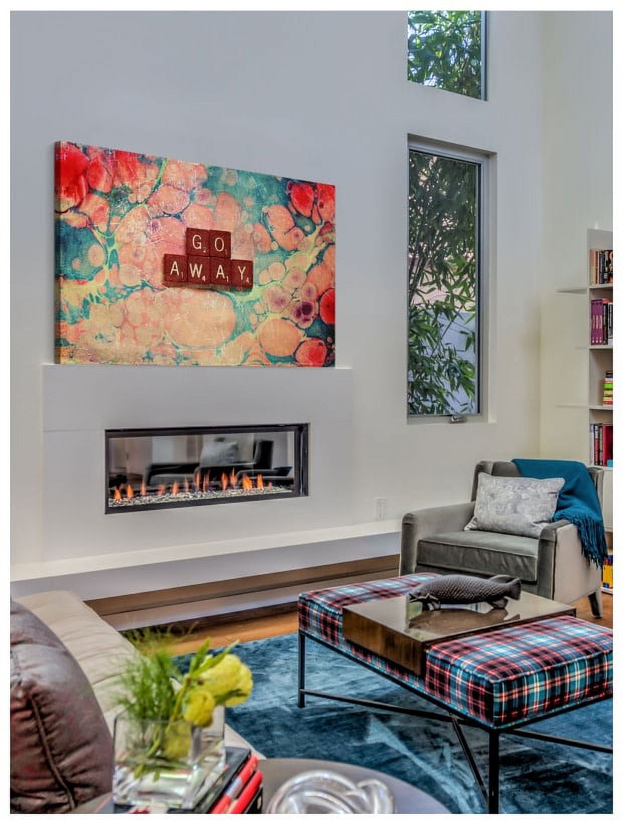 Marmont Hill "Go Away" Sylvia Cook Painting Print on Canvas