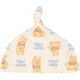 thumbnail image 5 of Disney Clothes Boys Winnie the Pooh 3-Pack Bodysuit Set with Hat & Mittens – Winnie the Pooh Soft Cotton Baby Outfit Blue / Beige / Cream 0/3M, 5 of 10