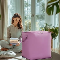 Heavy Duty Storage Bags with Reinforced Handles, Extra Large Storage Totes for Clothes, Toys, Christmas Decorations, Moving and Travel Organizer Bags