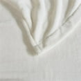 thumbnail image 5 of Pemberly Row Polyester Solid Microlight Heated Blanket - Ivory, 5 of 8