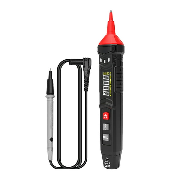 HT121 Multímetros digitales tipo bolígrafo Multímetro de mano inteligente Pantalla LCD RMS HABOTEST Multímetros