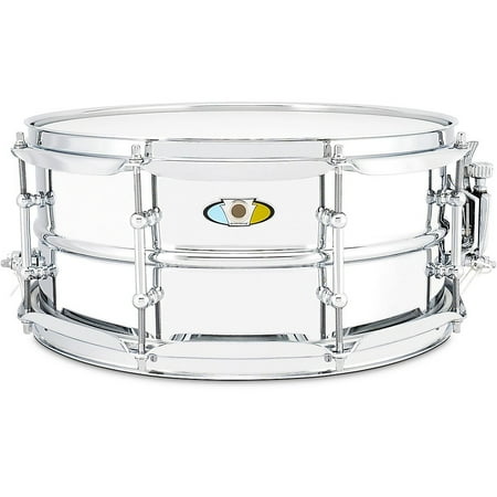 Ludwig Supralite Steel Snare Drum 13 x 6 in.