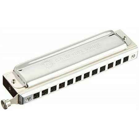 Seydel 51480C De Luxe Chromatic Key Of C Harmonica With Case