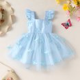 thumbnail image 2 of Tiny Cutey Toddler Girl Tulle Tutu Dress Baby Vintage Party Princess Skirt Set for 4-5T, 2 of 6
