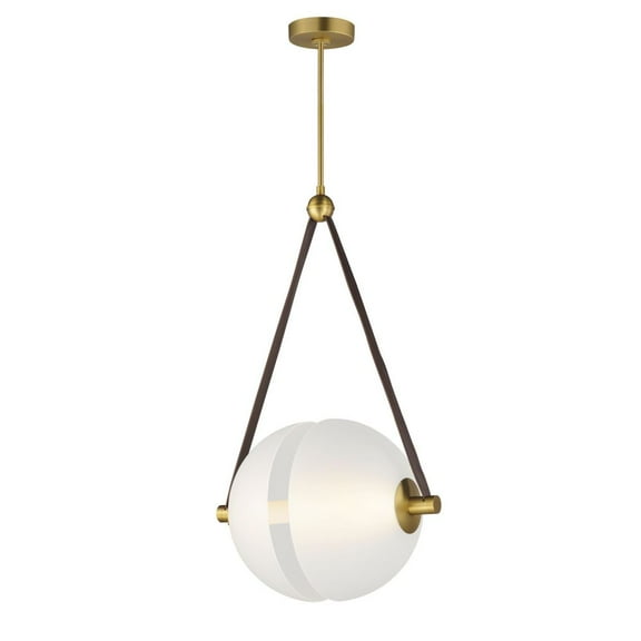 E24089-90NAB-ET2 Lighting-Dispatch - 18W 1 LED Pendant-42.25 Inches Tall and 15.75 Inches Wide