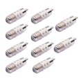 thumbnail image 1 of 10pc Latón Niel-plateado a RCA Adaptador Convertidor Plug Retail, 1 of 9